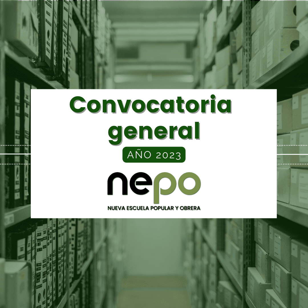 Convocatoria general año 2023