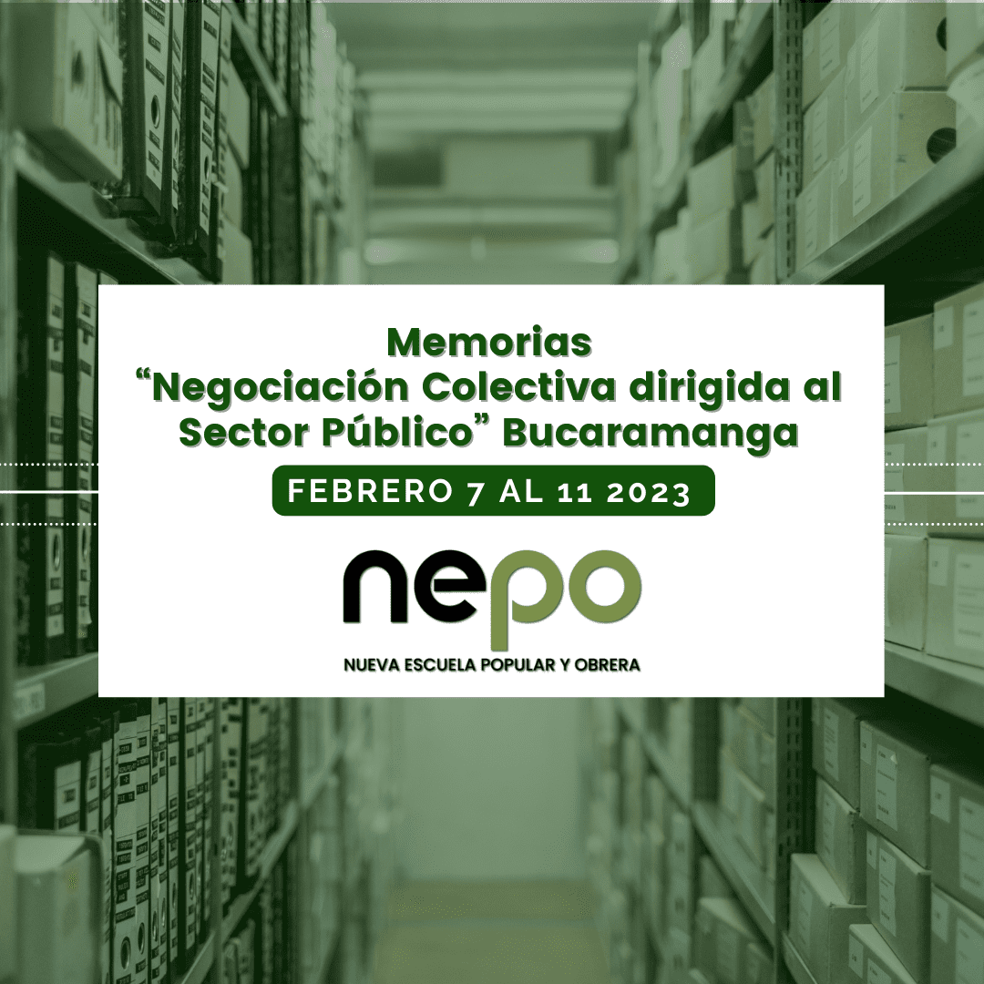 “Negociación Colectiva dirigida al Sector Público” Bucaramanga