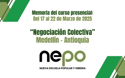 Memorias mes de Marzo:  Negociación Colectiva – Del 17 al 22 de Marzo del 2025