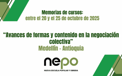 Memorias mes de Octubre: Avances de formas y contenido en la negociación colectiva – Del 20 al 25 de Octubre del 2025